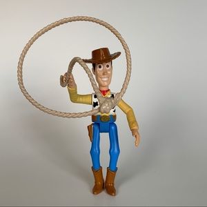 Burger King toy woody and buzz and toy soldiers